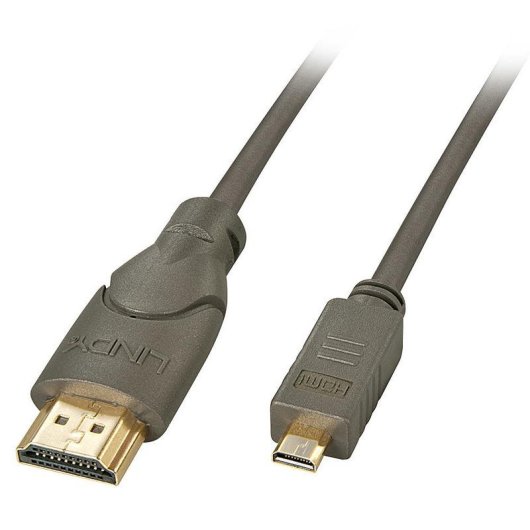 HDMI-Kabel Lindy 2 m, Standard an Micro HDMI, 1920 x 1200