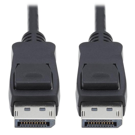 Cable DisplayPort 1.4 Eaton 8K UHD con Conectores de Seguridad 3.05 m