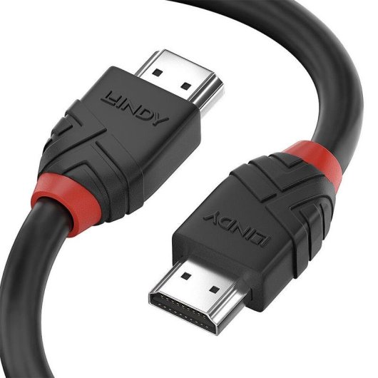 Cable HDMI 2.1 Lindy 0,5 m 8K 48 Gbit/s Negro