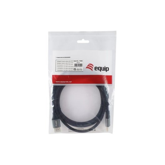 Cable DisplayPort 2.1 Equip Premium 2m 16K/60Hz 54Gbps