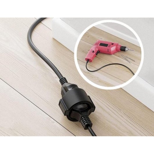 Cable de alimentación Equip 112183 10 m CEE7/7 a CEE7/3 H05VV-F3G 250 V 16 A