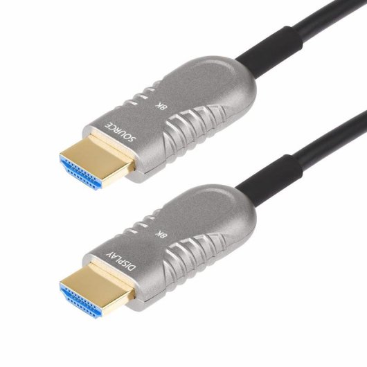 Cable HDMI 2.1 Híbrido Activo Óptico StarTech 15,2 m Plenum 48 Gbps 8K