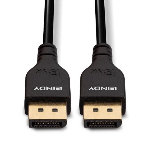 Cavo DisplayPort 1.4 Lindy 1 m Maschio a Maschio 8K
