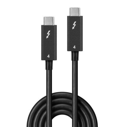 Cabo Thunderbolt 4 Lindy 2 m 40 Gbit/s Preto