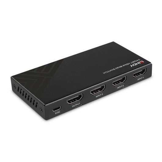 Commutatore Video Lindy 38369 HDMI 2.1 8K 4 Porte