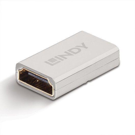HDMI 2.1 Weiblich zu Weiblich Adapter Lindy Silber
