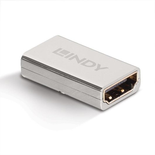 HDMI 2.1 Weiblich zu Weiblich Adapter Lindy Silber