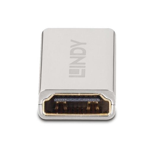 HDMI 2.1 Weiblich zu Weiblich Adapter Lindy Silber