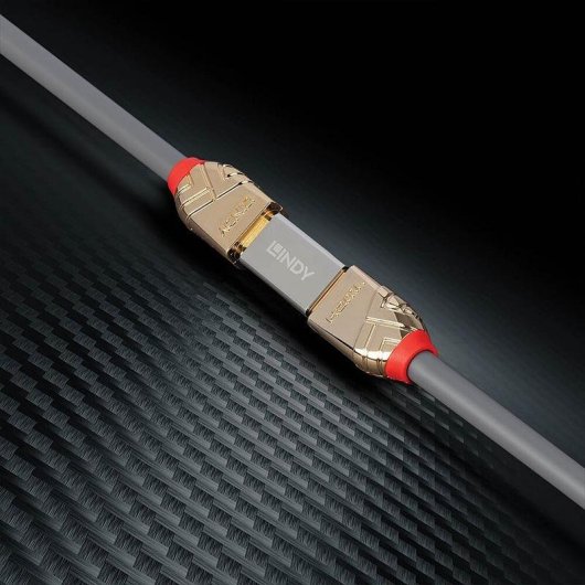 HDMI 2.1 Weiblich zu Weiblich Adapter Lindy Silber