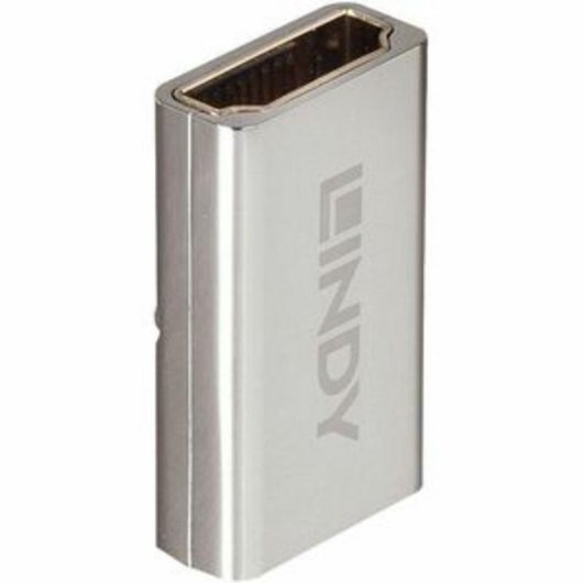HDMI 2.1 Weiblich zu Weiblich Adapter Lindy Silber