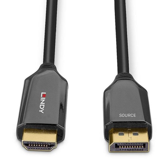 Cavo Adattatore DisplayPort verso HDMI Lindy 2 m 8K 60 Hz 48 Gbit/s