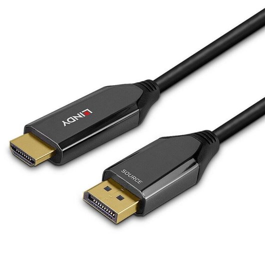Cavo Adattatore DisplayPort verso HDMI Lindy 2 m 8K 60 Hz 48 Gbit/s