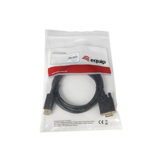 Cable DisplayPort macho a VGA macho EQUIP 119338 2 m