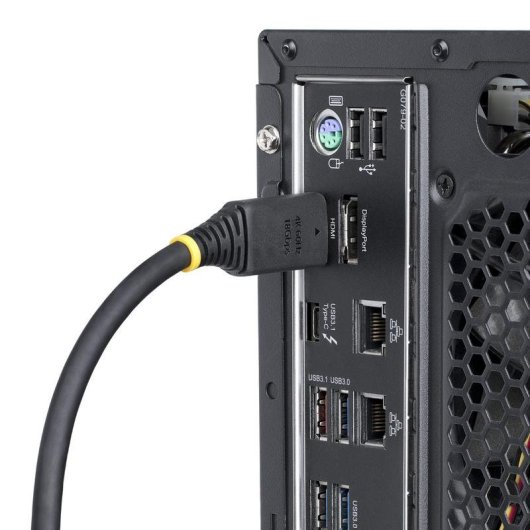 Cable HDMI de Alta Velocidad StarTech 3m Conectores de Agarre 4K60Hz 18Gbps