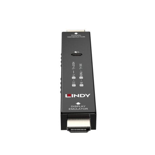 HDMI 4K60 Signalgenerator Lindy 32683 Schwarz Metall