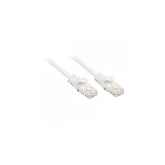 Cable de red Lindy Cat6 10 m U/UTP RJ-45 Blanco