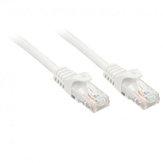 Cable de red Lindy Cat6 10 m U/UTP RJ-45 Blanco
