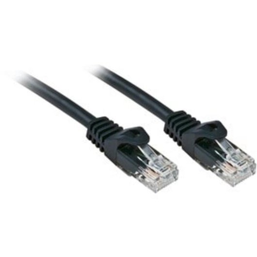 Cable de red Lindy Cat6 3 m U/UTP Negro RJ-45 a RJ-45