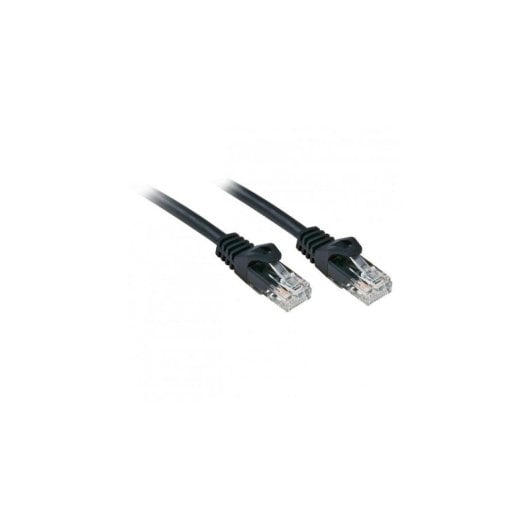 Cable de red Lindy Cat6 3 m U/UTP Negro RJ-45 a RJ-45