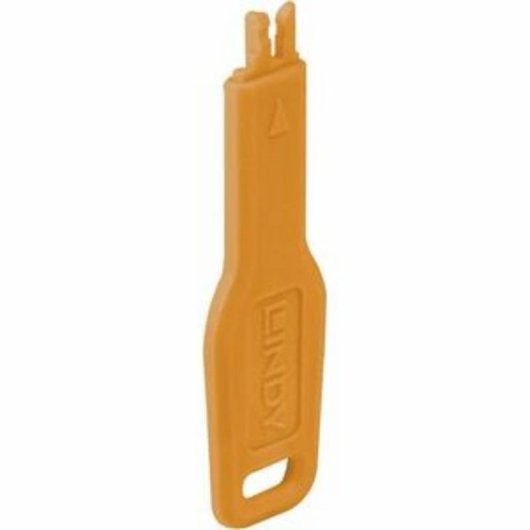 Llave de bloqueador de puerto RJ-45 Lindy 47896 Naranja ABS