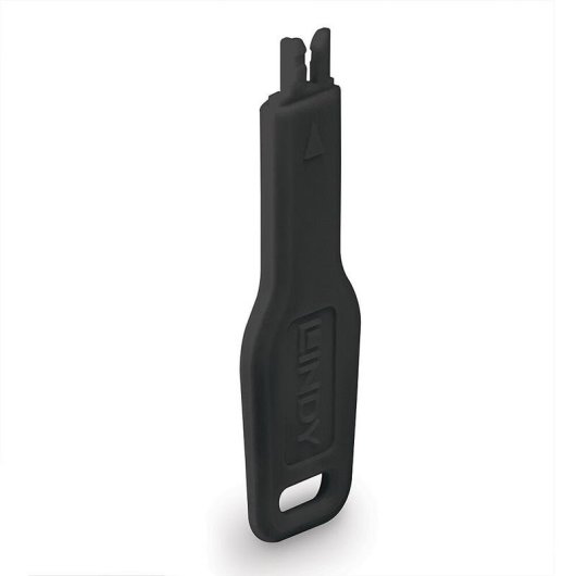Llave de Bloqueador de Port RJ-45 Lindy 47890 Noir ABS