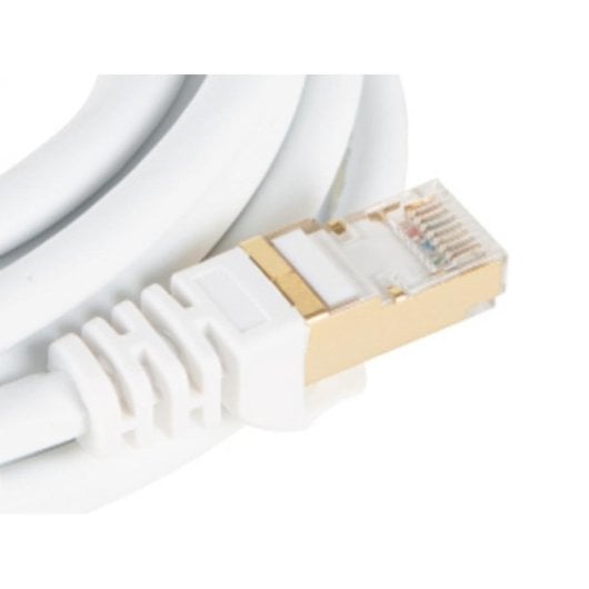 Latiguillo de red IGGUAL CAT7 SFTP 10 metros blanco