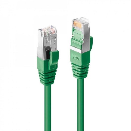 Netzwerkkabel Lindy Cat6a S/FTP 1,5 m Grün