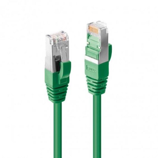 Netzwerkkabel Lindy Cat6a S/FTP 1,5 m Grün