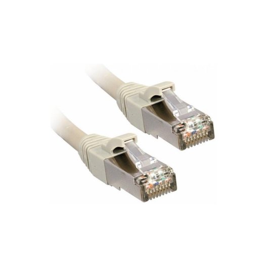 Netzwerkkabel Lindy Cat6 F/UTP 10 m Grau RJ-45