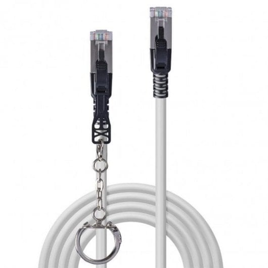 Cavo di rete Lindy Cat6a S/FTP 20 m Grigio