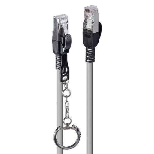 Cavo di rete Lindy Cat6a S/FTP 20 m Grigio