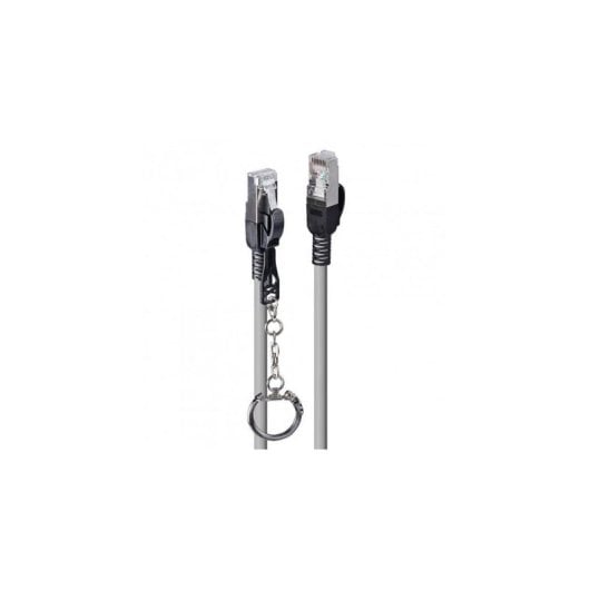 Cavo di rete Lindy Cat6a S/FTP 20 m Grigio