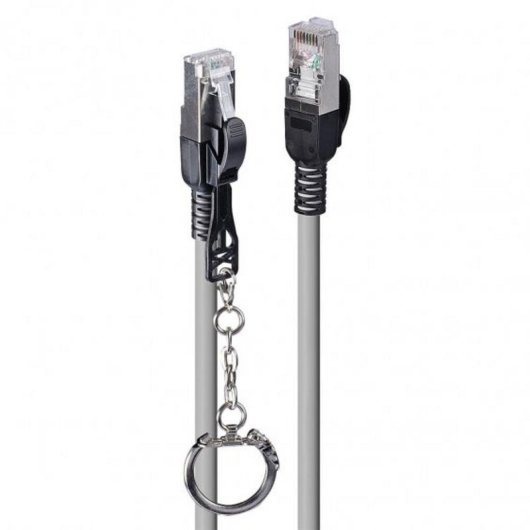 Cavo di rete Lindy Cat6a S/FTP 20 m Grigio