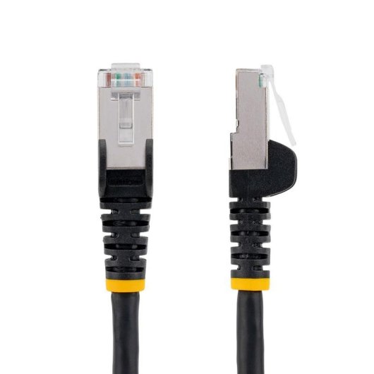 Netzwerkkabel Ethernet CAT6a StarTech.com 1,5 m Schwarz LSZH 10GbE PoE++ S/FTP
