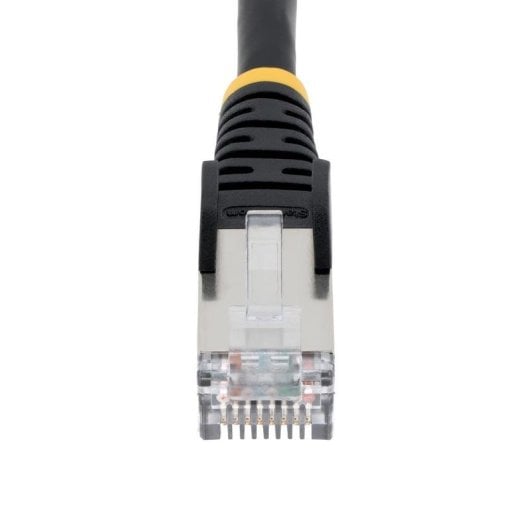 Netzwerkkabel Ethernet CAT6a StarTech.com 1,5 m Schwarz LSZH 10GbE PoE++ S/FTP