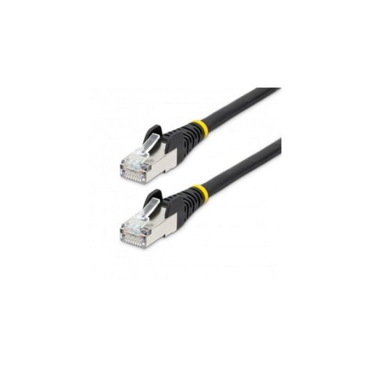 Netzwerkkabel Ethernet CAT6a StarTech.com 1,5 m Schwarz LSZH 10GbE PoE++ S/FTP
