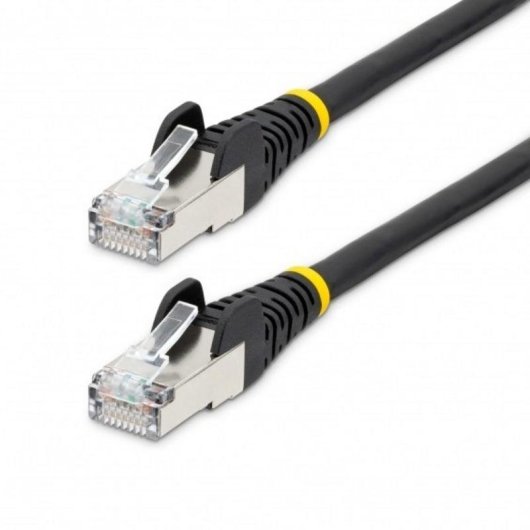 Netzwerkkabel Ethernet CAT6a StarTech.com 1,5 m Schwarz LSZH 10GbE PoE++ S/FTP