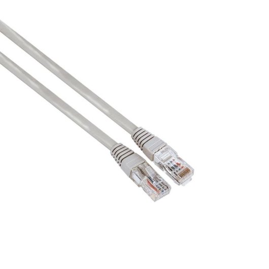 Netzwerkkabel Hama Cat5e U/UTP 10 m Grau RJ-45 bis RJ-45
