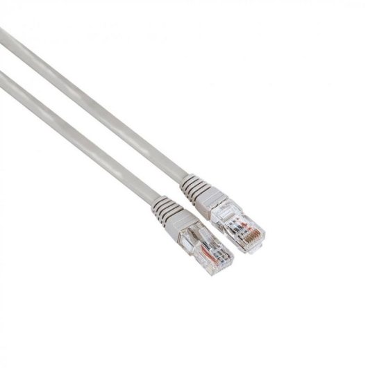 Netzwerkkabel Hama Cat5e U/UTP 10 m Grau RJ-45 bis RJ-45
