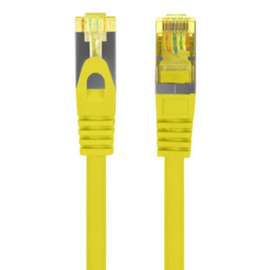 Cavo di rete Lanberg PCF6A-10CU Cat6a S/FTP 0,5 m Giallo