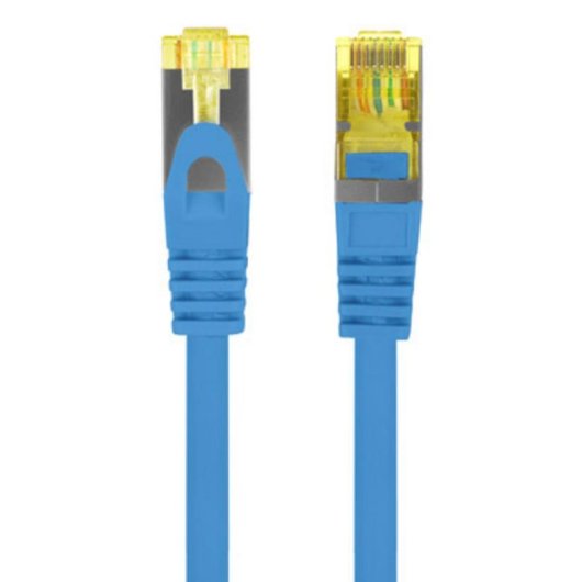 Cavo di rete Lanberg PCF6A-10CU Cat6a S/FTP 0,5 m blu