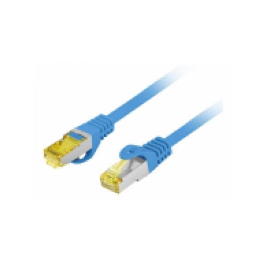 Cavo di rete Lanberg PCF6A-10CU Cat6a S/FTP 0,5 m blu