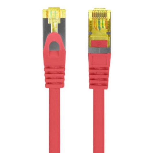 Netzwerkkabel Lanberg PCF6A-10CU Cat6a S/FTP 1,5 m Rot