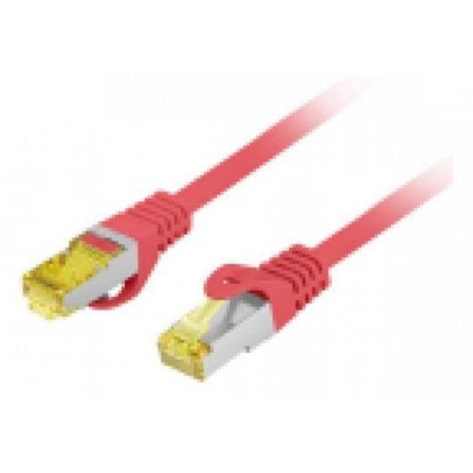 Netzwerkkabel Lanberg PCF6A-10CU Cat6a S/FTP 1,5 m Rot