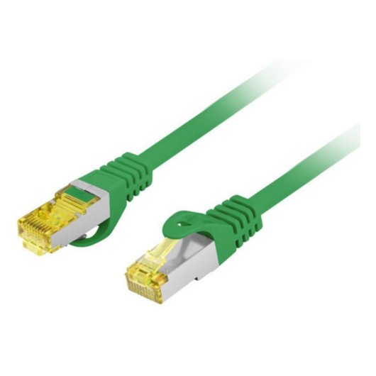 Netzwerkkabel Lanberg PCF6A-10CU Cat6a S/FTP 1 m grün