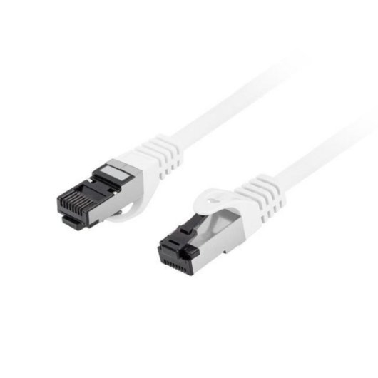 Cable de red Lanberg Cat8.1 S/FTP 0,5 m Blanco