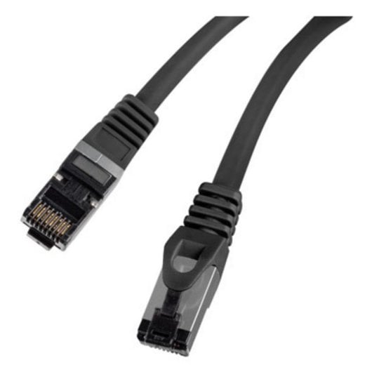 Netzwerkkabel Lanberg Cat8.1 S/FTP 1 m Schwarz