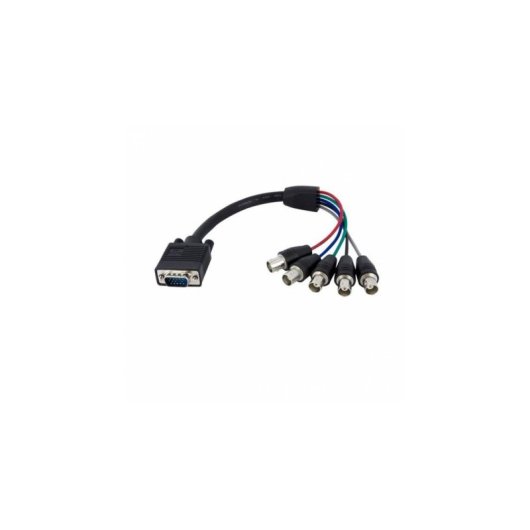 Cable Adaptador VGA HD15 a 5 BNC RGBHV StarTech.com 30 cm Macho a Hembra