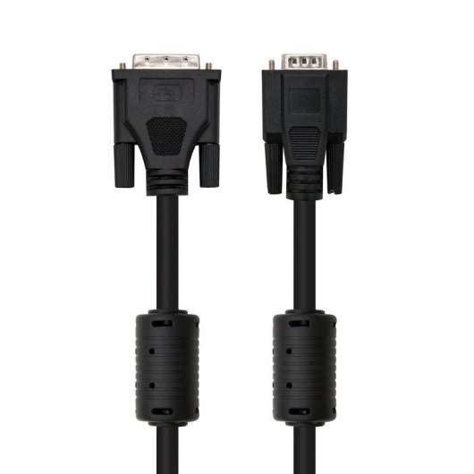 Cable DVI a VGA Nanocable 5 metros con conectores macho