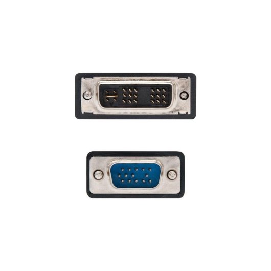 Cable DVI a VGA Nanocable 5 metros con conectores macho